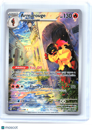 2023 Armarouge #203/198 Scarlet & Violet Base Set—Illustration Rare Holo [LP]
