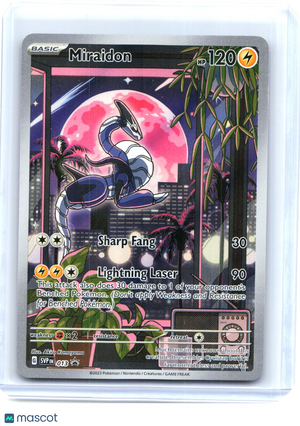 2023 Miraidon #013 Scarlet & Violet Promo Cards—Black Star Promo Holo [LP]
