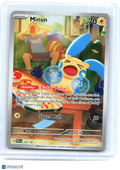 2023 Pokemon—Minun #194/182 Paradox Rift—Illustration Rare Holo [Lightly Played]