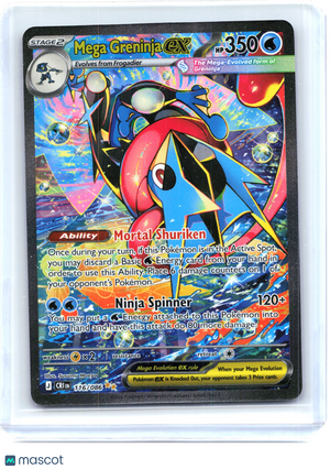 2026 Pokemon—Mega Greninja ex #116/086 Chaos Rising—Special Illustration Rare