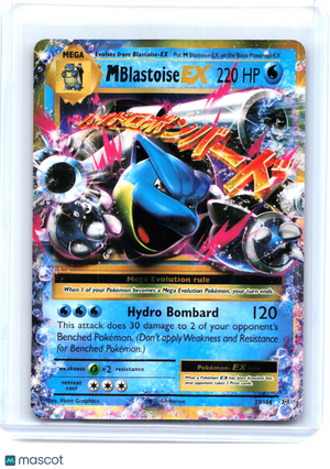 2016 Pokemon—M Blastoise EX #22/108 Evolutions—Ultra Rare Holo [Lightly Played]