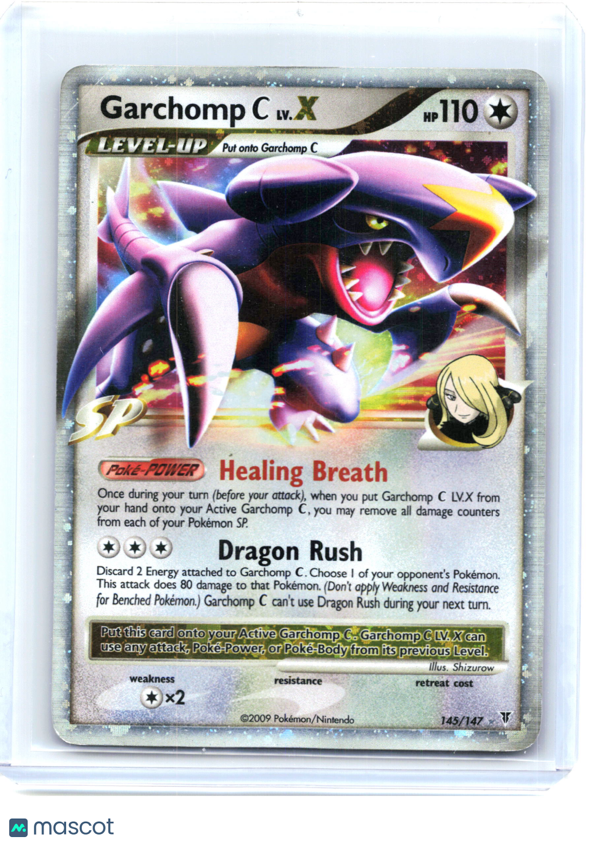2009 Garchomp C LV.X #145/147 Celebrations—Classic Collection Holo [DMG]