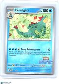 2025 Pokemon—Feraligatr #213 Scarlet & Violet Promo Cards—Black Star Promo Holo