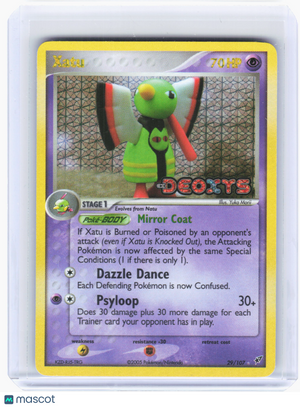 2005 Pokemon—Xatu #29 EX Deoxys—Rare Holo [Lightly Played]