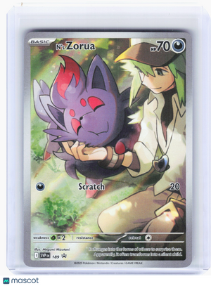 2025 Pokemon—N's Zorua #189 Scarlet & Violet Promo Cards—Black Star Promo [LP]