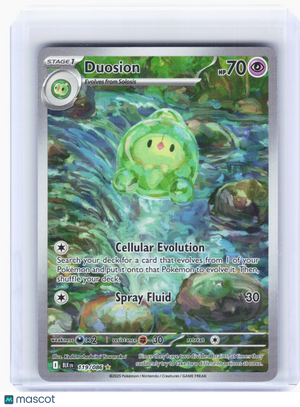 2025 Pokemon—Duosion #119 Black Bolt—Illustration Rare Holo [Lightly Played]