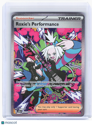 2026 Pokemon—Roxie's Performance #121 Chaos Rising—Special Illustration Rare