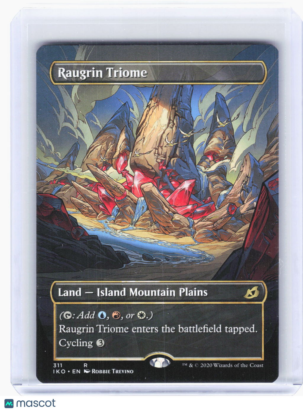 2020 Magic: TG—Raugrin Triome #311 IKO—Rare Nonfoil (Showcase)