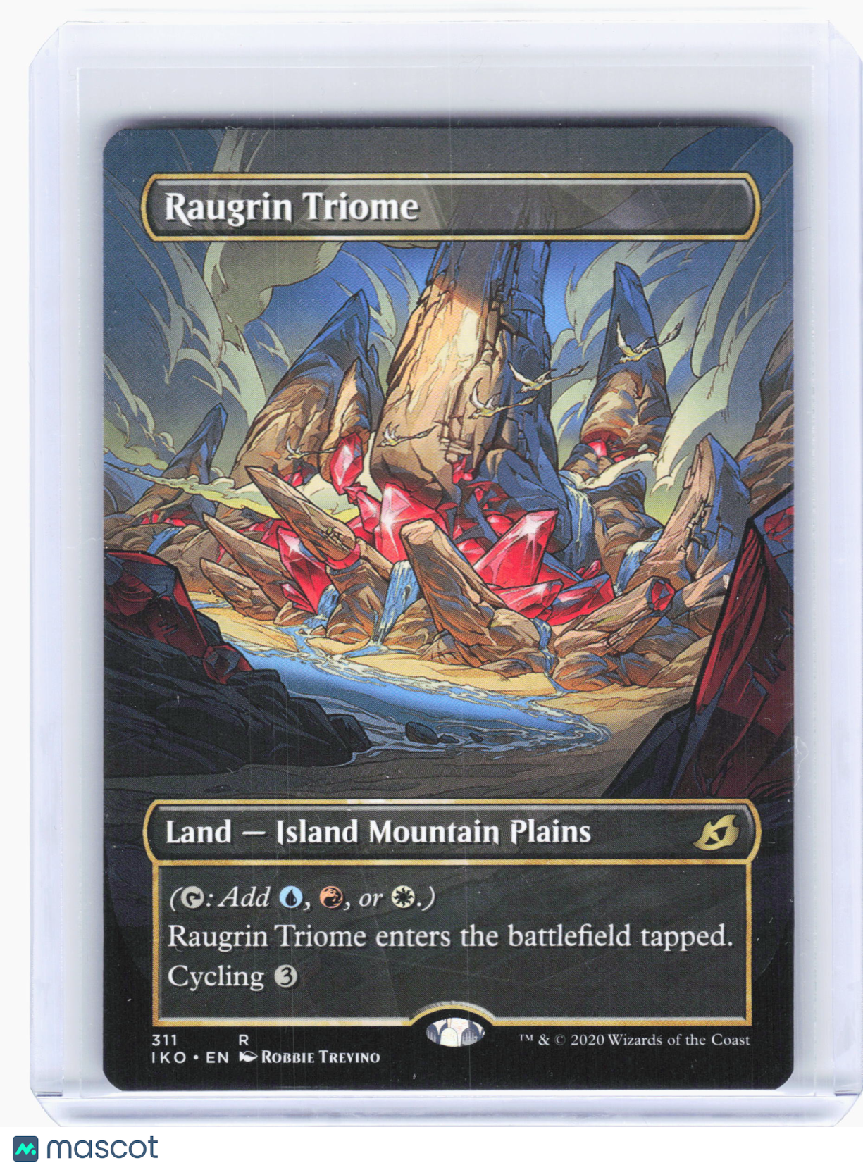 2020 Magic: TG—Raugrin Triome #311 IKO—Rare Nonfoil (Showcase)