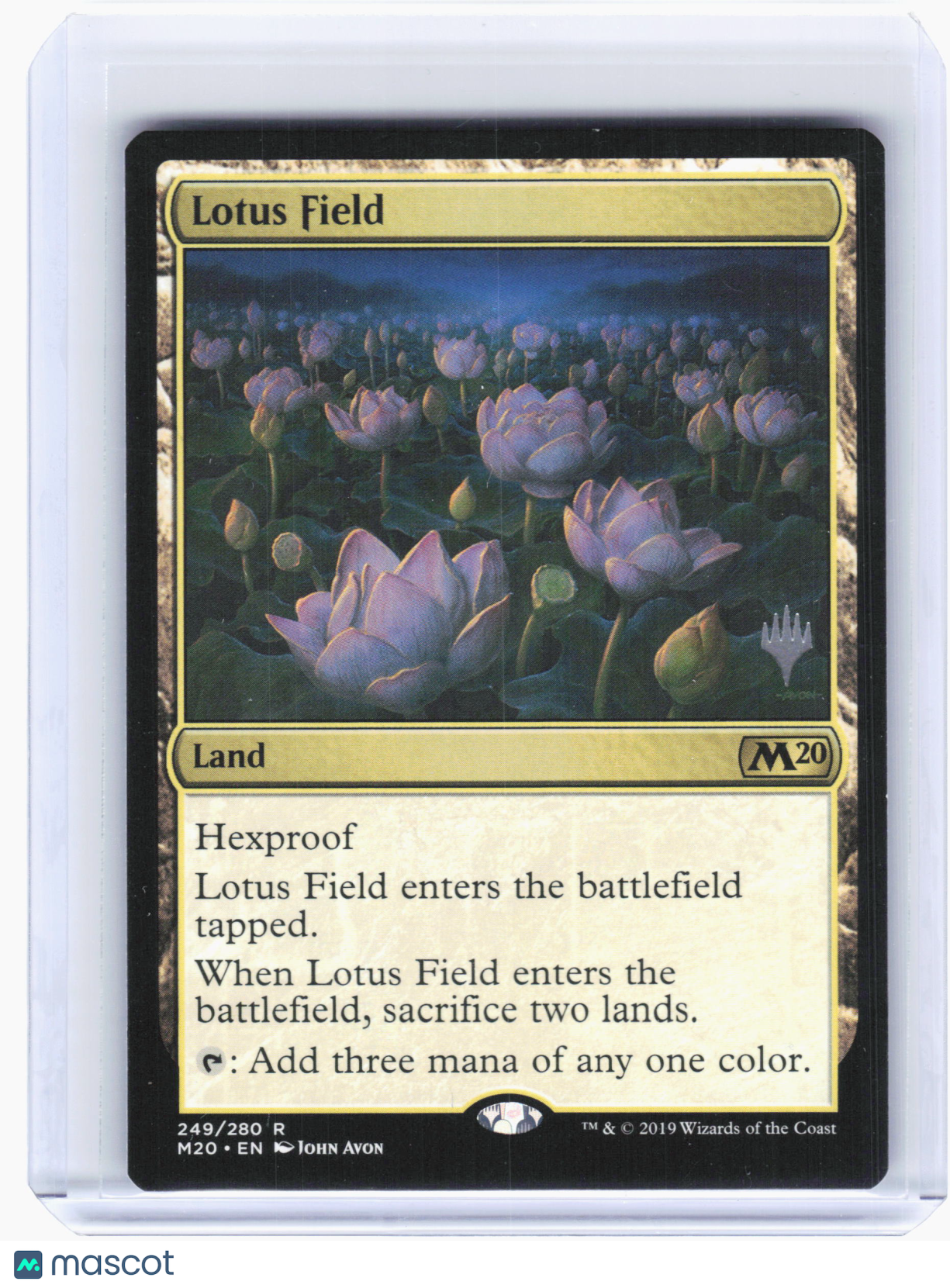 2019 Magic: The Gathering—Lotus Field #249 Promo Pack: Core Set 2020—R Nonfoil