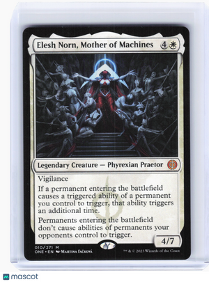 2023 MTG—Elesh Norn, Mother of Machines #10 Phyrexia: All Will Be One—M Nonfoil
