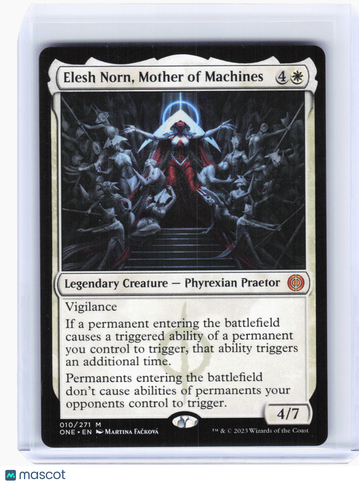 2023 MTG—Elesh Norn, Mother of Machines #10 Phyrexia: All Will Be One—M Nonfoil