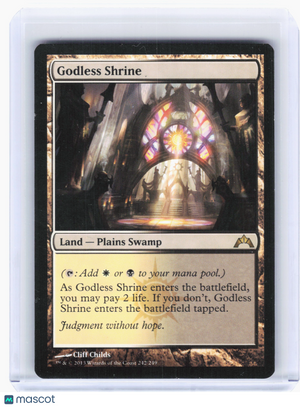 2013 Magic: The Gathering—Godless Shrine #242 Gatecrash—Rare Nonfoil