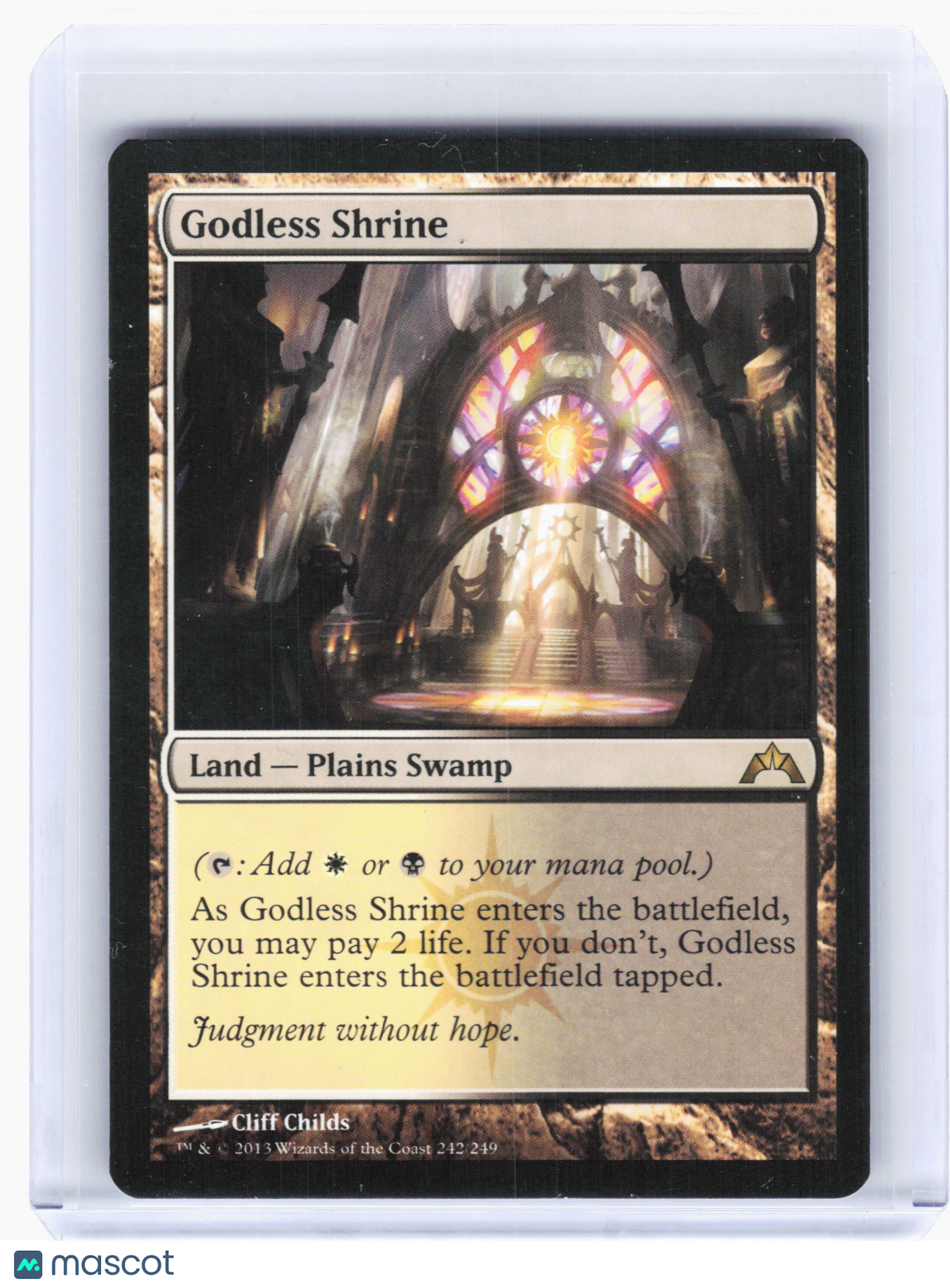 2013 Magic: The Gathering—Godless Shrine #242 Gatecrash—Rare Nonfoil