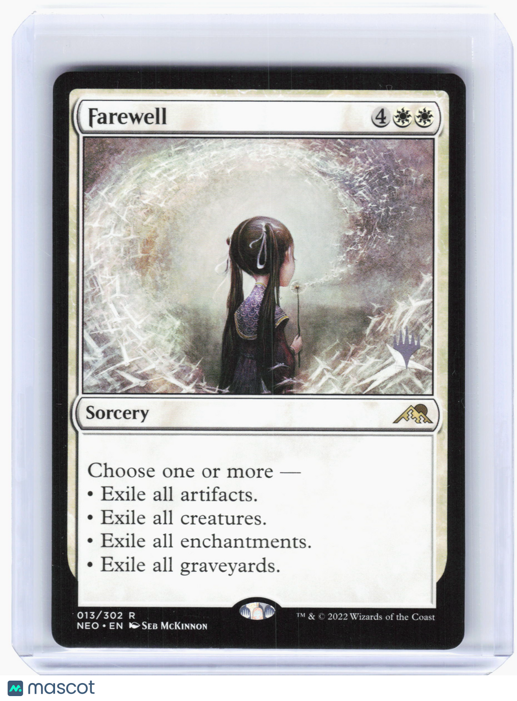 2022 Magic: TG—Farewell #13 Promo Pack: Kamigawa: Neon Dynasty—Rare Nonfoil