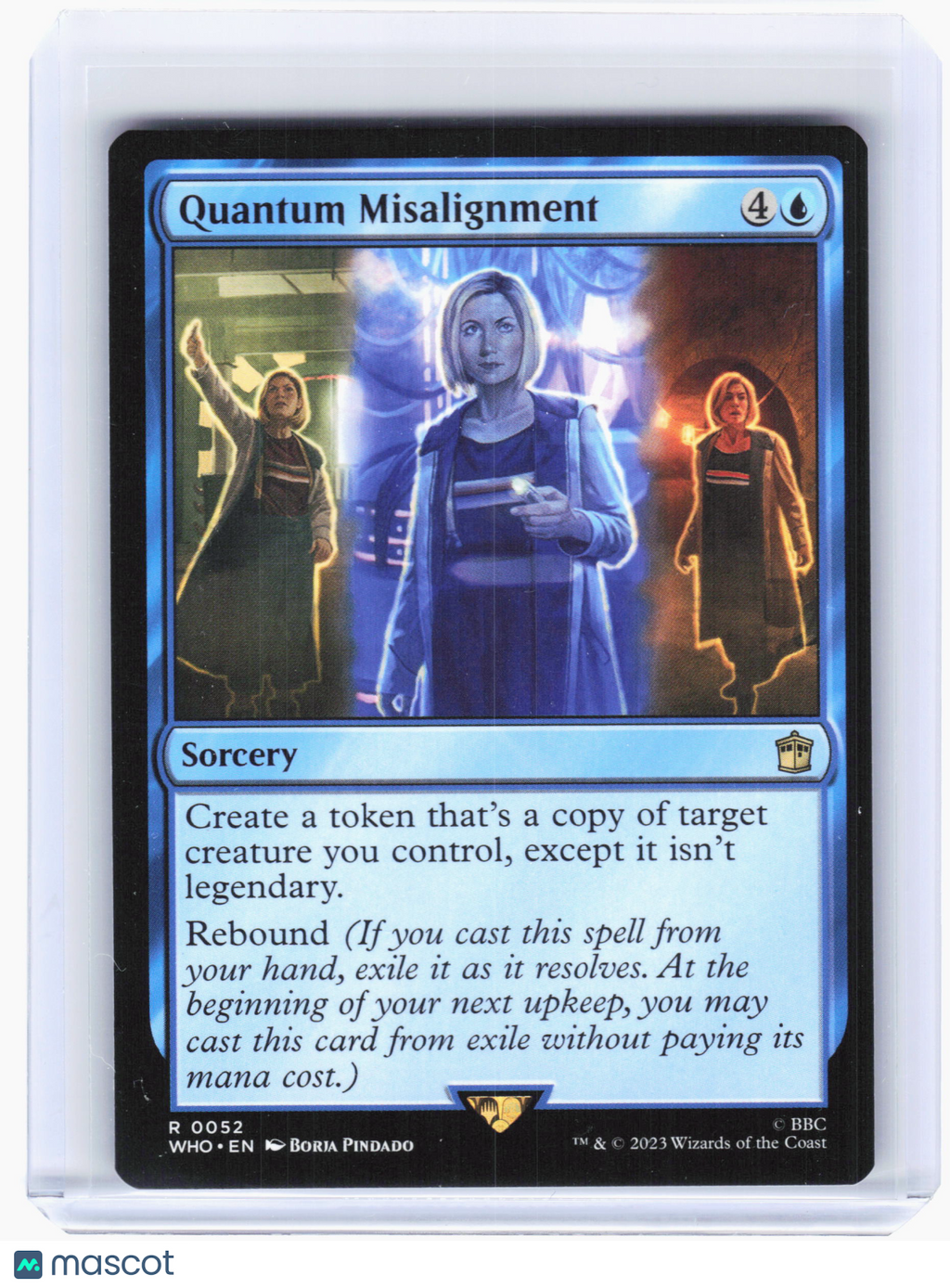 2023 MTG—Quantum Misalignment #52 Universes Beyond: Doctor Who—Rare Nonfoil