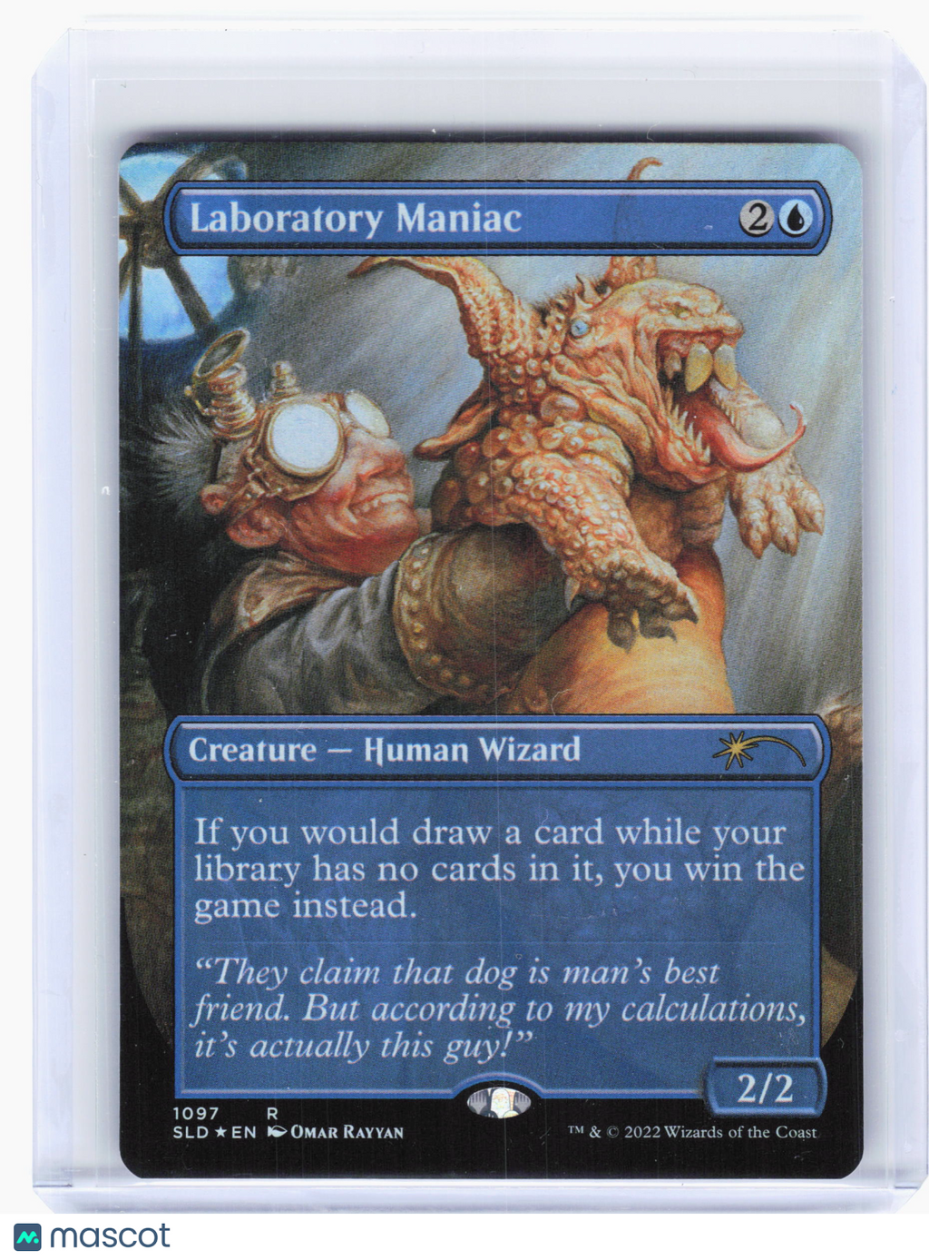 2022 Magic: The Gathering—Laboratory Maniac #1097 SLD—Rare Foil (Borderless)