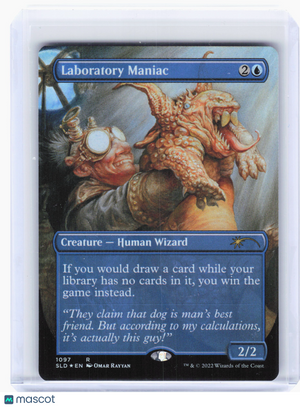2022 Magic: The Gathering—Laboratory Maniac #1097 SLD—Rare Foil (Borderless)