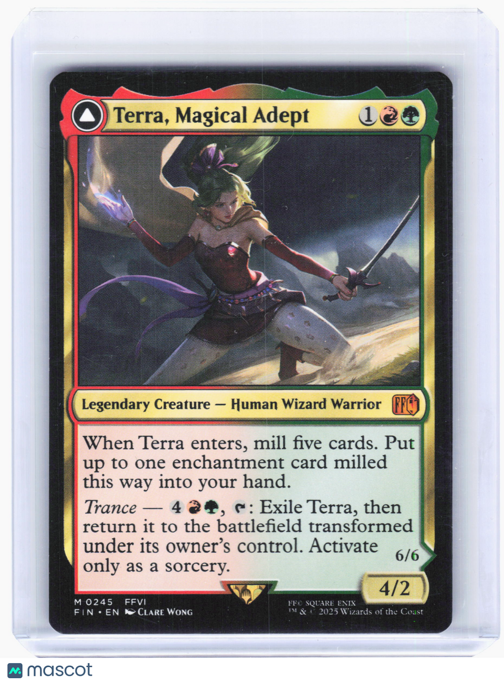 2025 Magic: TG—Terra, Magical Adept // Esper Terra #245 Final Fanatsy—M Nonfoil