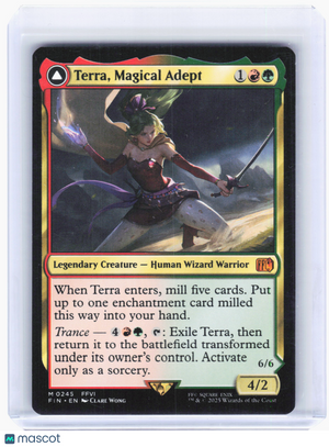 2025 Magic: TG—Terra, Magical Adept // Esper Terra #245 Final Fanatsy—M Nonfoil
