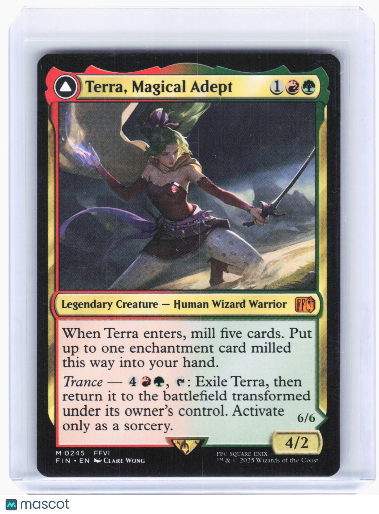 2025 Magic: TG—Terra, Magical Adept // Esper Terra #245 Final Fanatsy—M Nonfoil