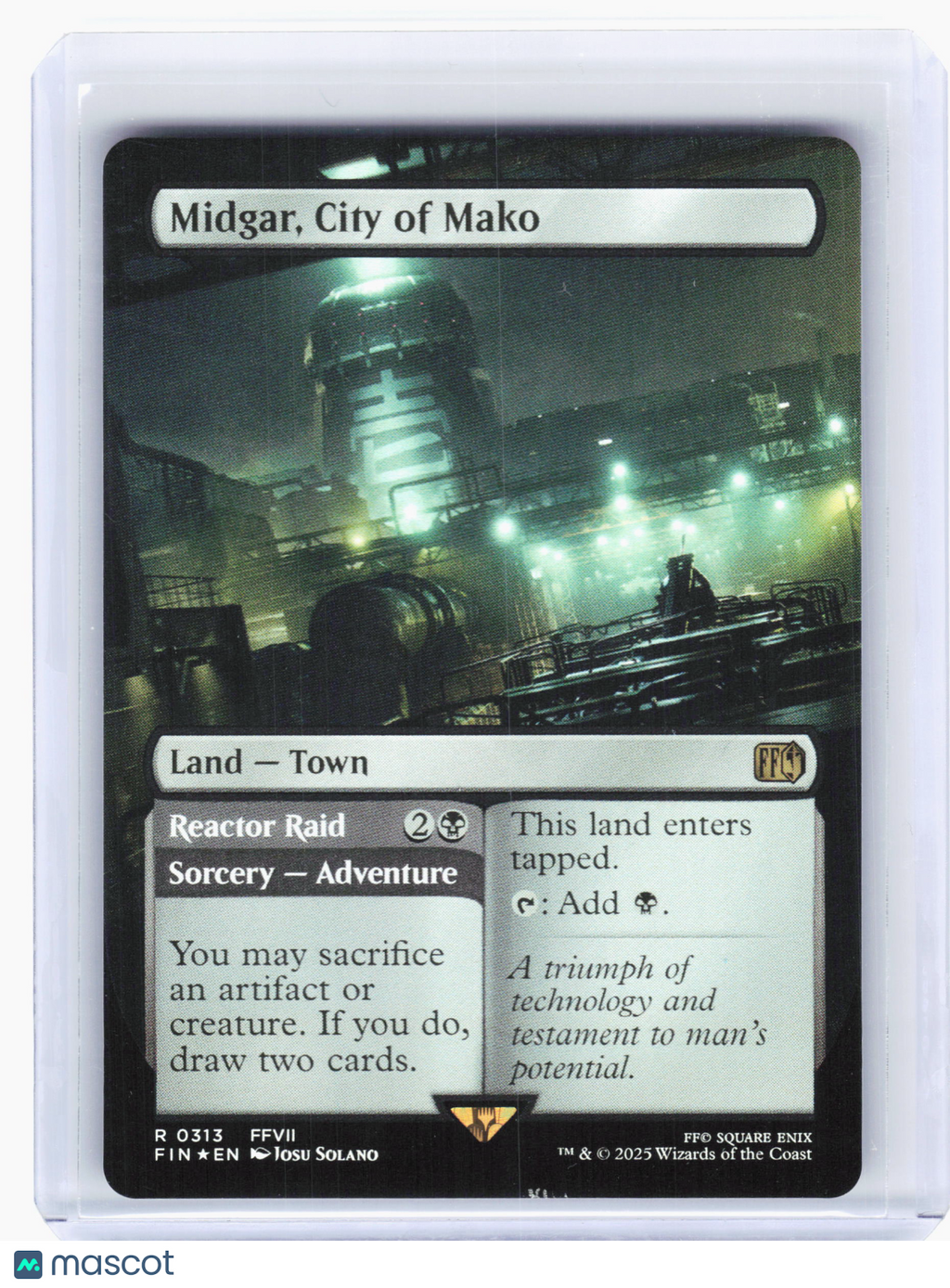 2025 Magic: TG—Midgar, City of Mako #313 Final Fantasy—Rare Nonfoil (Borderless)
