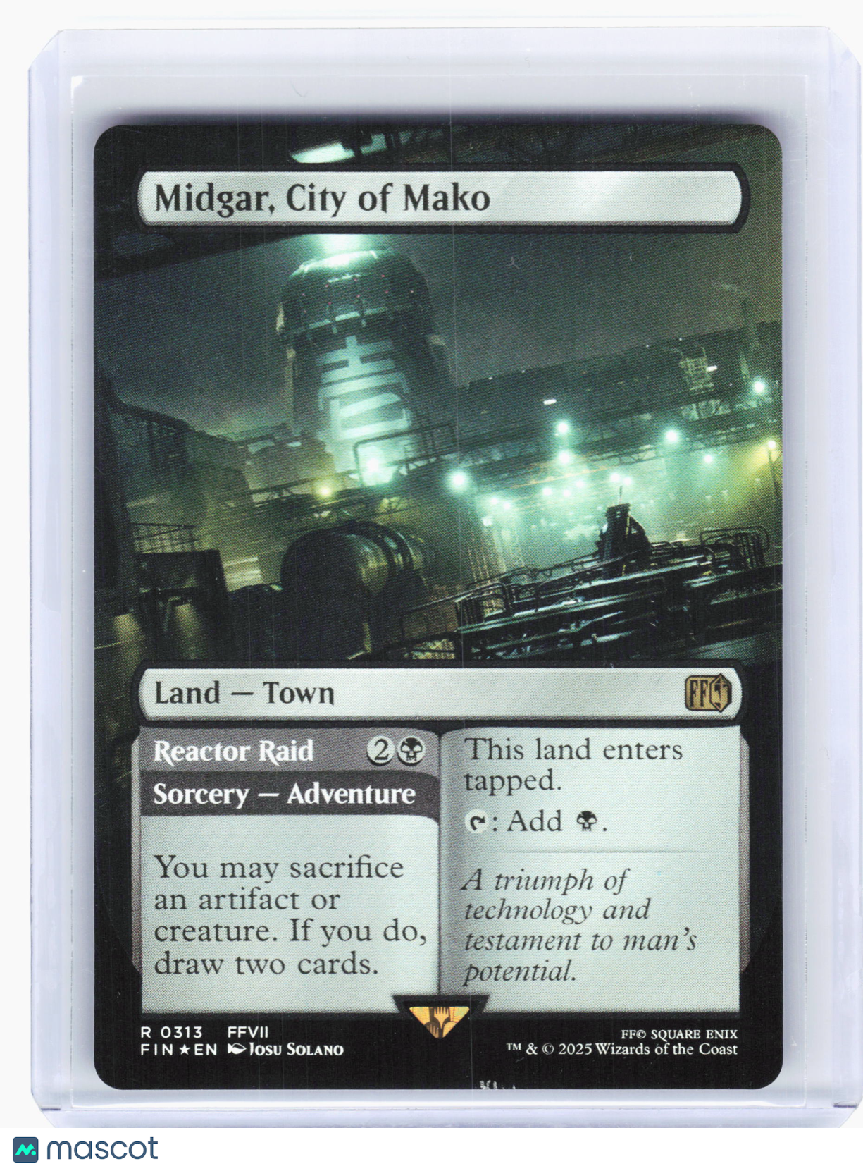 2025 Magic: TG—Midgar, City of Mako #313 Final Fantasy—Rare Nonfoil (Borderless)