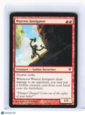 2009 Magic: The Gathering—Warren Instigator #154 Zendikar—Mythic Nonfoil [MP]