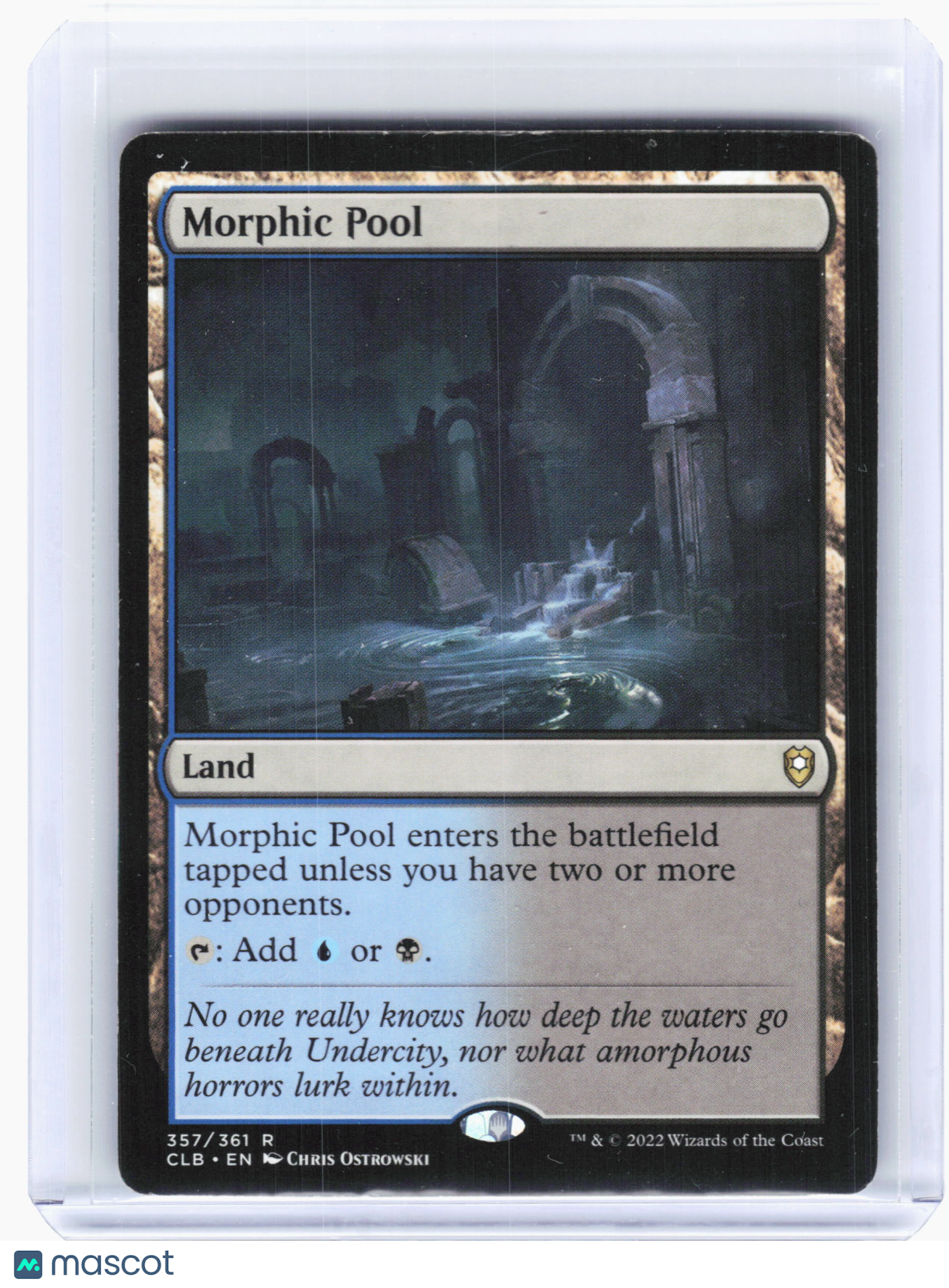 2022 Magic: The Gathering—Morphic Pool #357 CLB—Rare Nonfoil [Damaged]