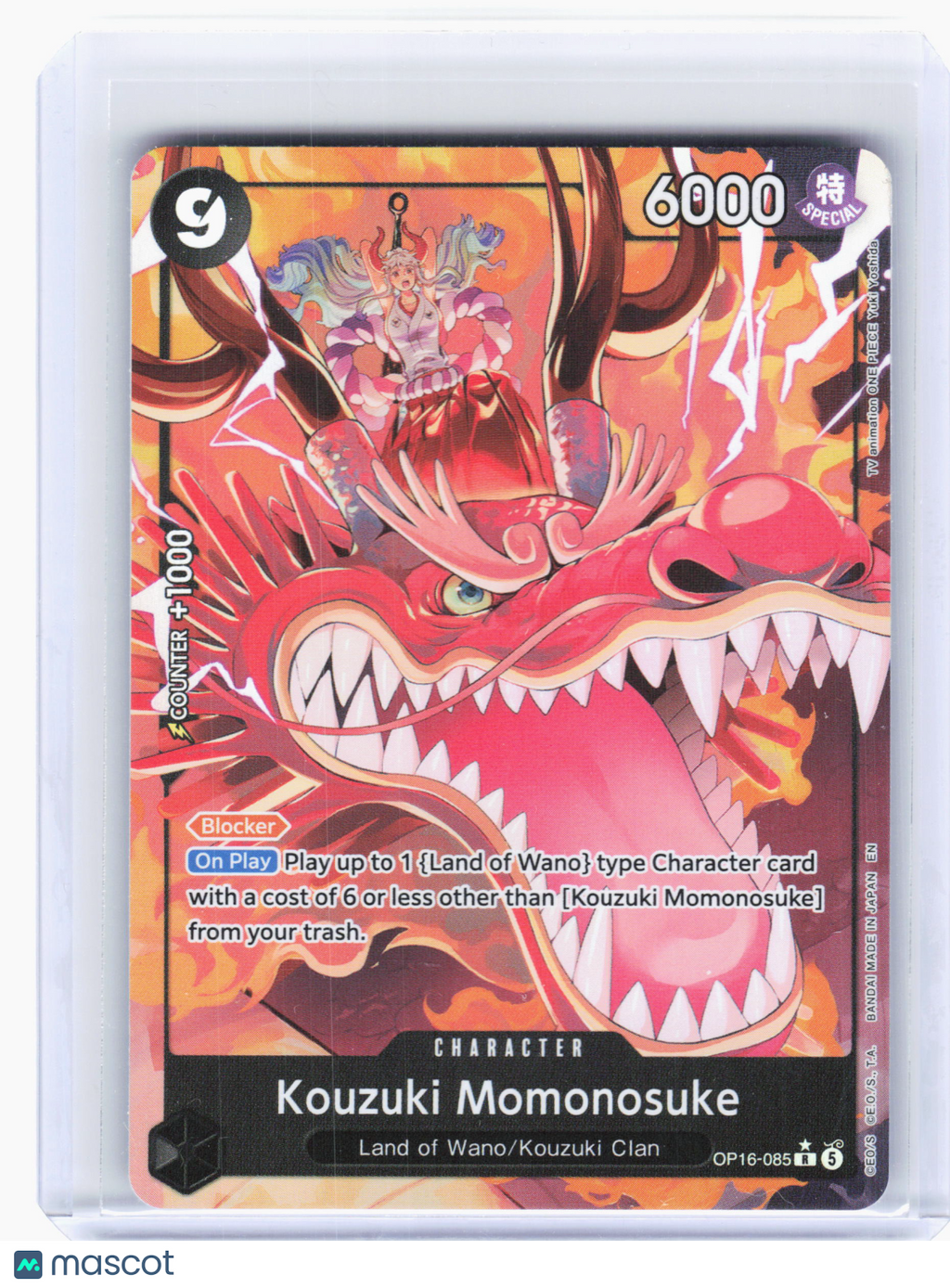 2024 Kouzuki Momonosuke #OP16-085 The Time of Battle—Rare Holo (Alt Art)