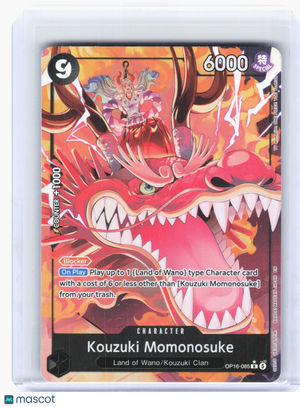 2024 Kouzuki Momonosuke #OP16-085 The Time of Battle—Rare Holo (Alt Art)
