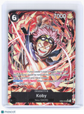 2026 One Piece—Koby #EB04-044 Adventure on Kami's Island—Super Rare (Alt Art)
