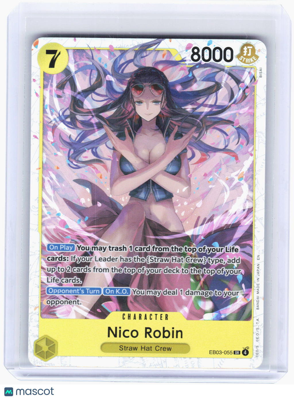 2026 Nico Robin #EB03-055 Extra Booster: One Piece Heroines Edition—Super Rare