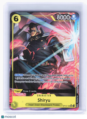 2026 One Piece—Shiryu #OP16-108 The Time of Battle—Super Rare Foil (Alt Art)
