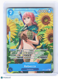 2025 One Piece—Rebecca #OP10-058 Royal Blood—Super Rare Foil (Alt Art)