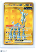 2024 Pokemon—Iron Crown ex #216/162 Temporal Forces—Hyper Rare Holo [LP]