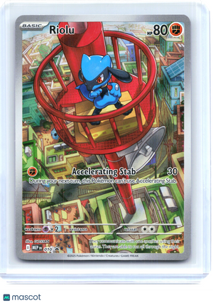 2025 Pokemon—Riolu #010 Mega Evolution Promo—Black Star Promo Holo