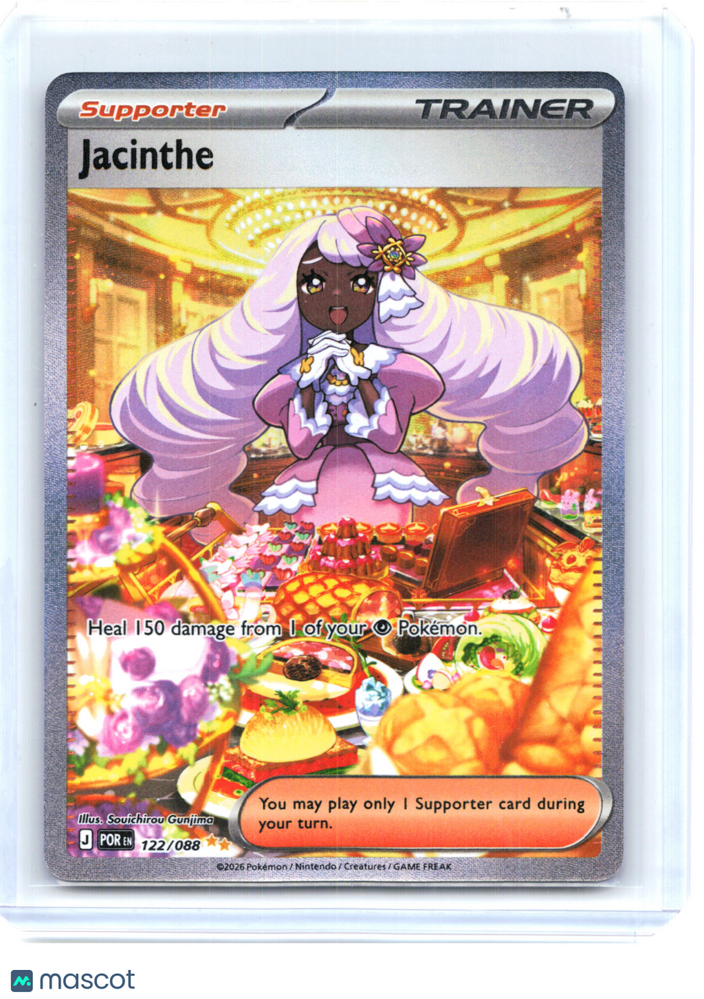 2026 Pokemon—Jacinthe #122/088 Perfect Order—Special Illustration Rare Holo
