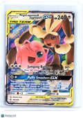 2019 Pokemon—Mega Lopunny & Jigglypuff GX 165/236 Cosmic Eclipse—Ultra Rare Holo