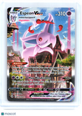 2021 Pokemon—Espeon VMAX #270/264 Fusion Strike—Secret Rare Holo