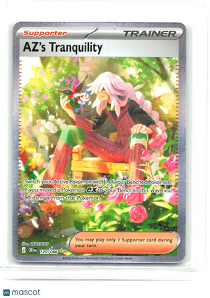 2026 Pokemon—Az's Tranquility #120/086 Chaos Rising—Special Illustration Rare