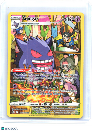 2022 Pokemon—Gengar #TG06/TG30 Lost Origin Trainer Gallery—Ultra Rare Holo