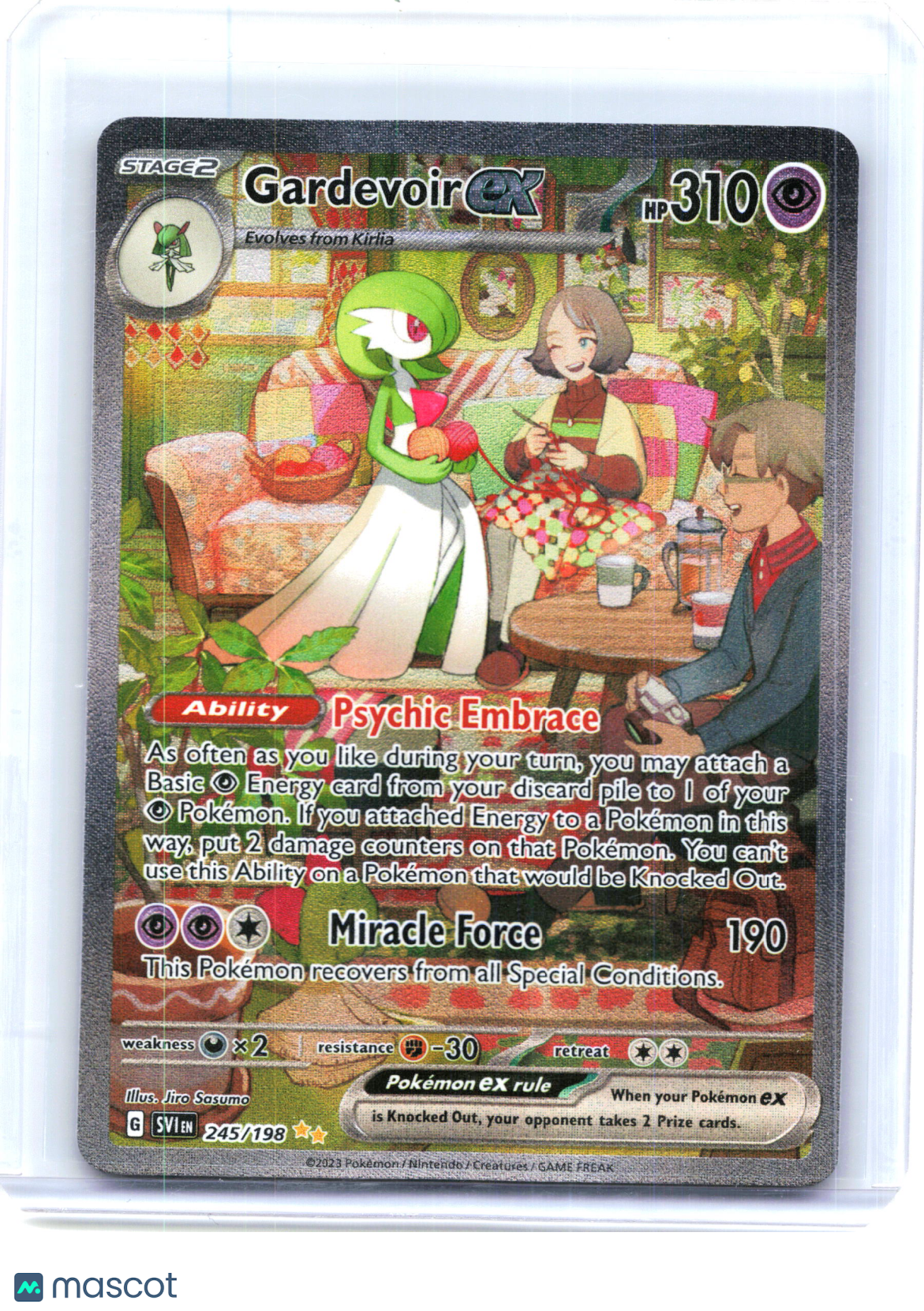 2023 Gardevoir ex #245/198 Scarlet & Violet Base Set—Special Illustration Rare