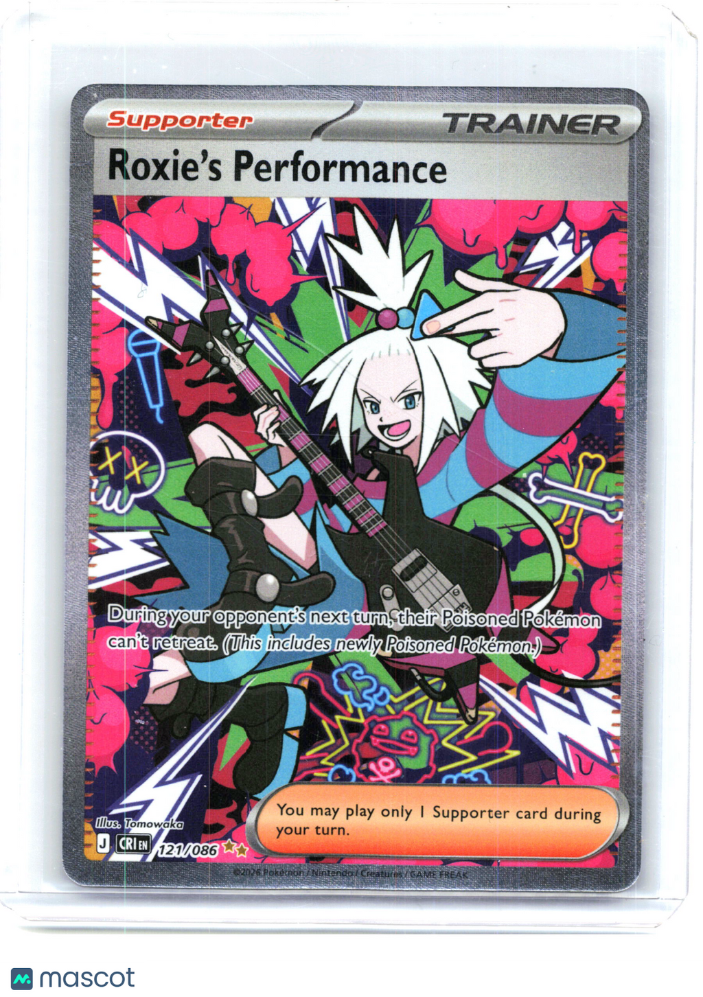 2026 Roxie's Performance #121/086 Chaos Rising—Special Illustration Rare Holo