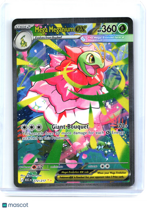 2026 Mega Meganium ex #272/217 Ascended Heroes—Special Illustration Rare Holo
