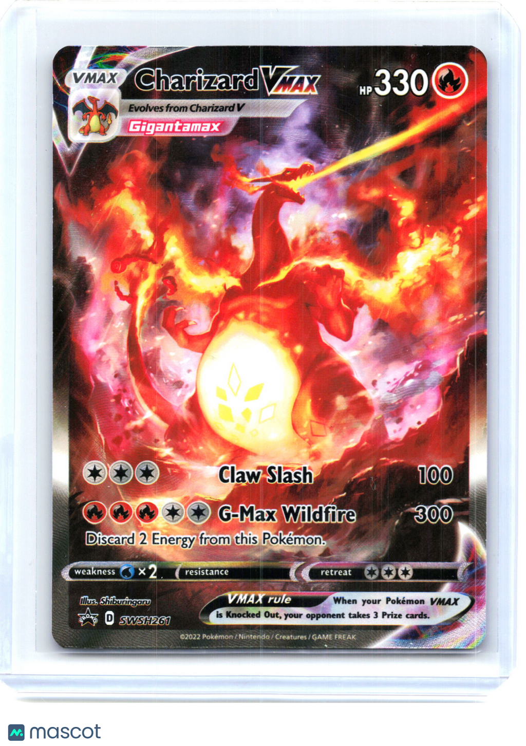 2022 Charizard VMAX #SWSH261 Sword & Shield Promo Cards—Black Star Promo Holo