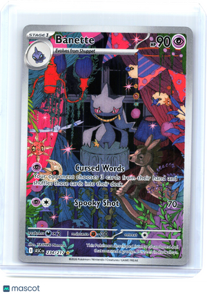 2026 Pokemon—Banette #234/217 Ascended Heroes—Illustration Rare Holo