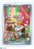 2024 Pokemon—Minccino #182/162 Temporal Forces—Illustration Rare Holo
