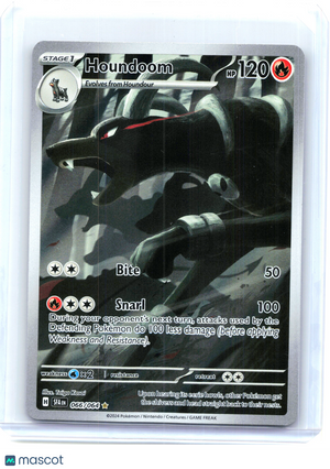 2024 Pokemon—Houndoom #066/064 Shrouded Fable—Illustration Rare Holo