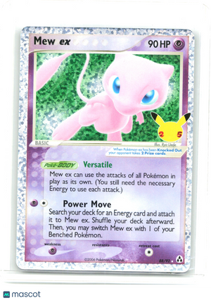2021 Mew ex #88/92 Celebrations: Classic Collection—Classic Collection Holo